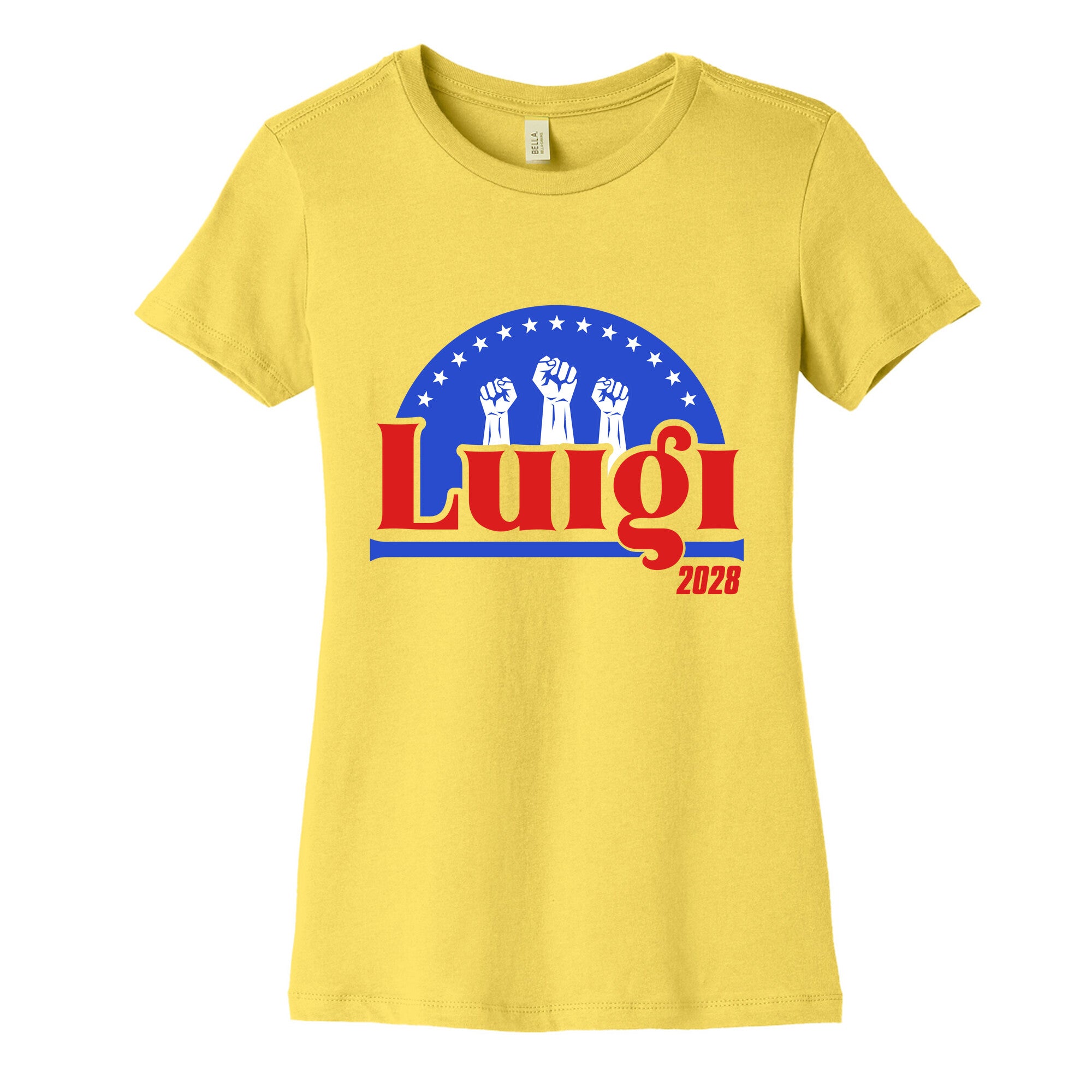 Luigi Mangione 2028 Womens Cotton Tee